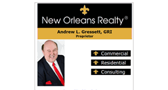 Desktop Screenshot of neworleansrealty.com